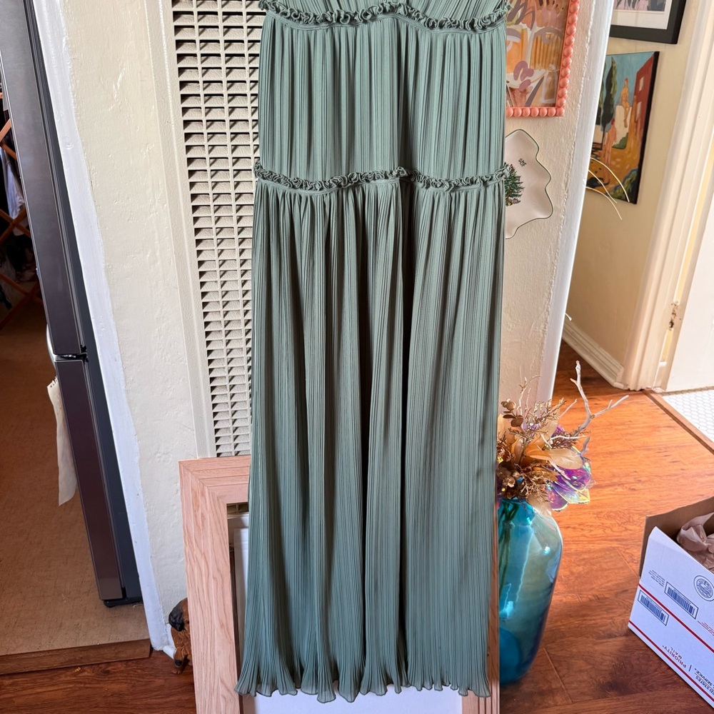 Reiss Gigi pleated maxi dress - Picture 6 of 14